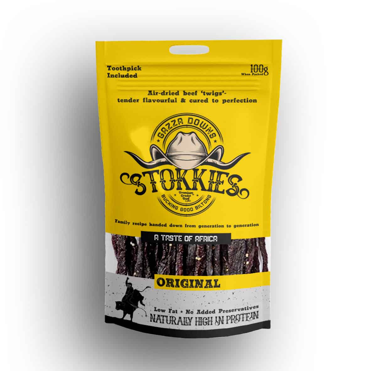 Gazza Downs Original Stokkies made with premium Australia beef